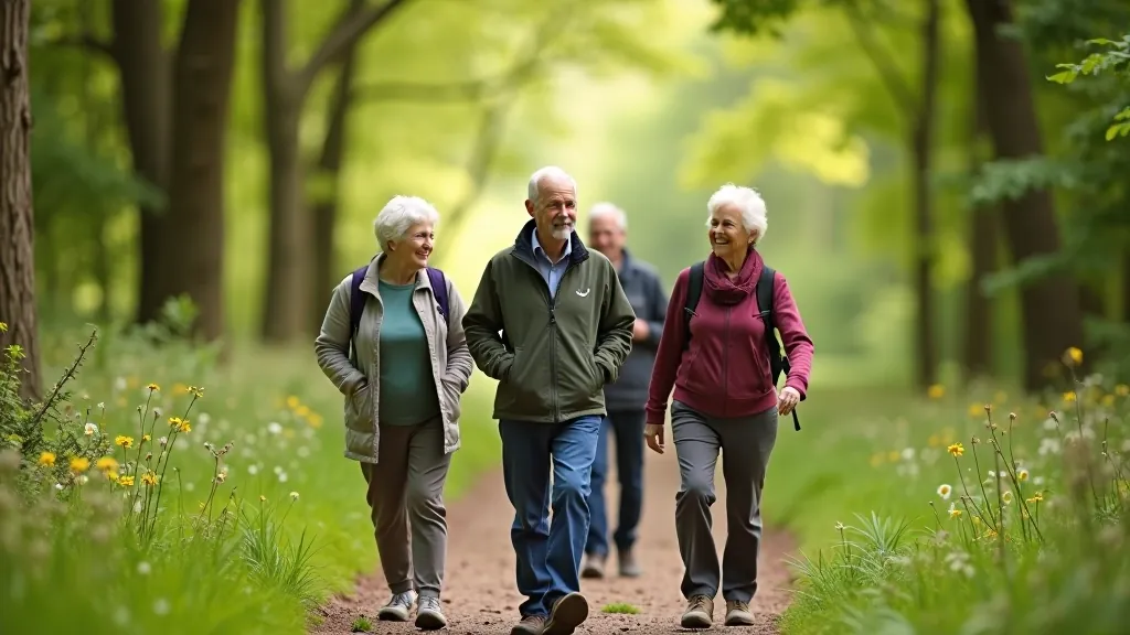 Social walking group